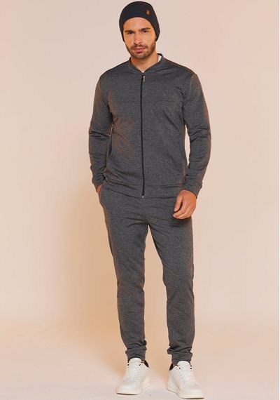 JAQUETA TÉRMICA MASCULINA - 6175.MESCLA MÉDIO - RUDÉLY LOJA