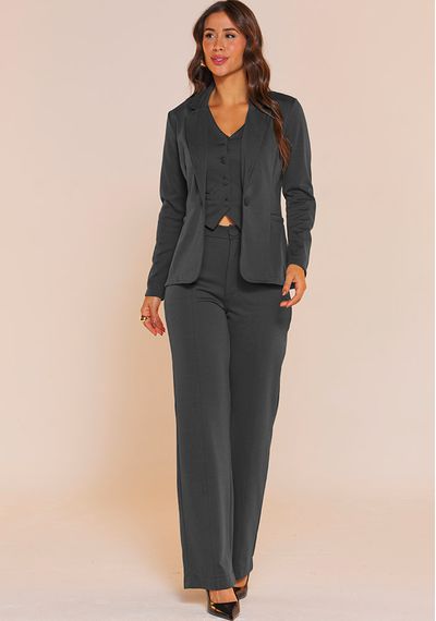 BLAZER ALFAIATARIA CONFORT - 7370.PRETO - RUDÉLY LOJA