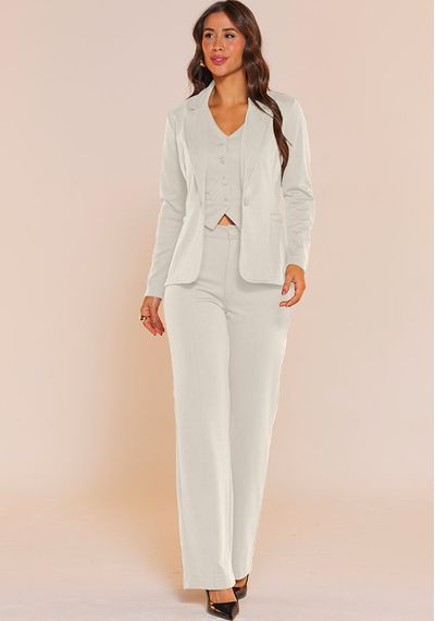 BLAZER ALFAIATARIA CONFORT - 7370.OFF WHITE - RUDÉLY LOJA