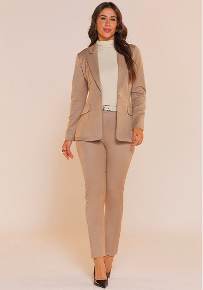 BLAZER ALFAIATARIA - 7371.AREIA - RUDÉLY LOJA