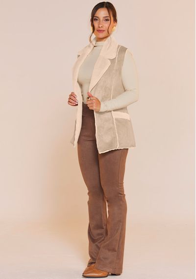 COLETE SUEDE - 7408.BEGE - RUDÉLY LOJA