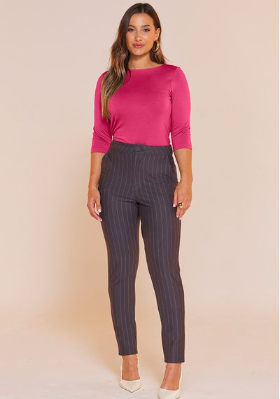 BLUSA VISCOLYCRA MANGA 3/4 - 8773.ROSÉ - RUDÉLY LOJA