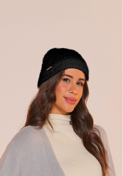 GORRO FIO PELO - 9519.PRETO - RUDÉLY LOJA