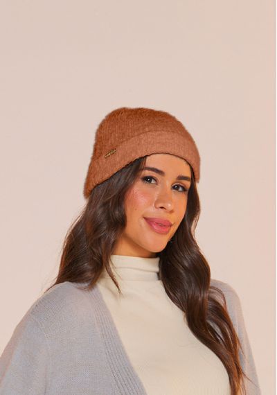 GORRO FIO PELO - 9519.MARROM CLARO - RUDÉLY LOJA