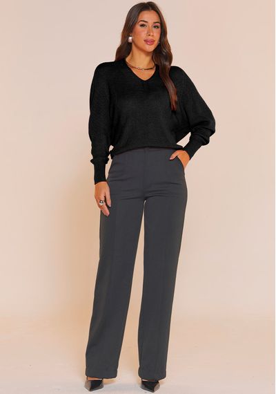BLUSA AMPLA PEÇA PRONTA - 9554.PRETO - RUDÉLY LOJA