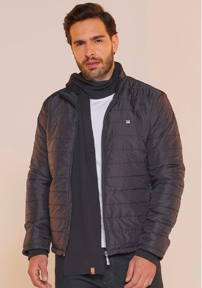 CACHECOL MASCULINO - 9608.PRETO - RUDÉLY LOJA