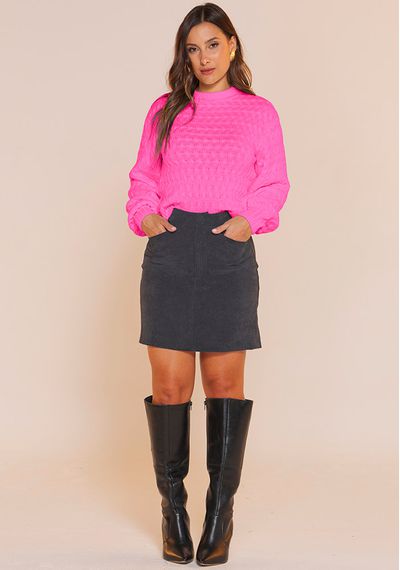 PULL PONTOS ENTRELAÇADOS - 9764.PINK - RUDÉLY LOJA