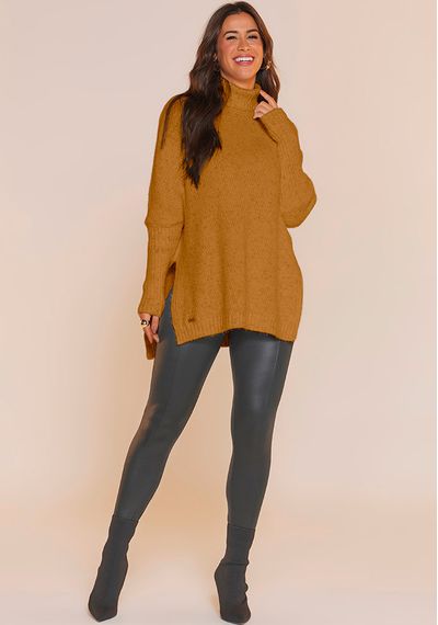 MAXIPULL PONCHO - 9776.CARAMELO - RUDÉLY LOJA