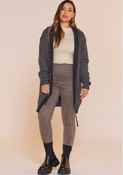 PARKA TRICÔ - 9796.PRETO - RUDÉLY LOJA