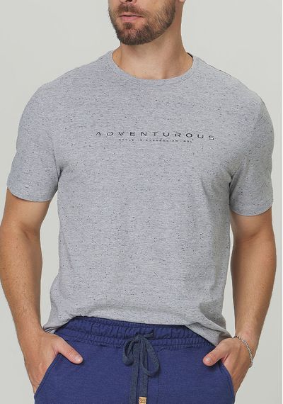 CAMISETA BOTONÊ - 3721.MESCLA MÉDIO - RUDÉLY LOJA