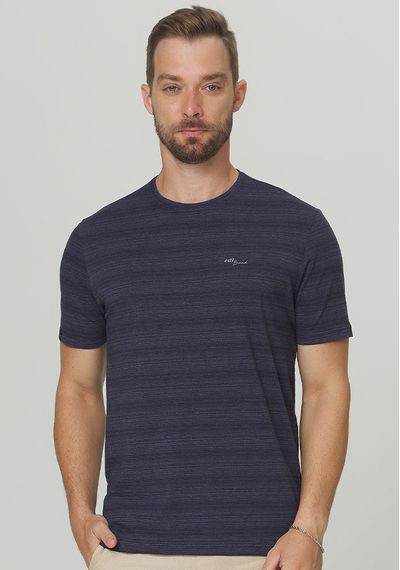 CAMISETA BÁSICA MINIMAL - 3735.MARINHO - RUDÉLY LOJA