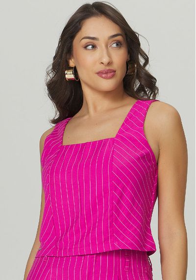CROPPED RISCA DE GIZ - 8714.PINK - RUDÉLY LOJA