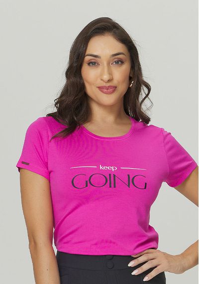T-SHIRT GOING - 8753.PINK - RUDÉLY LOJA