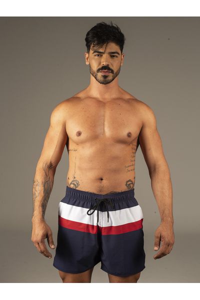 Short Masculino Estampado Red Dulk