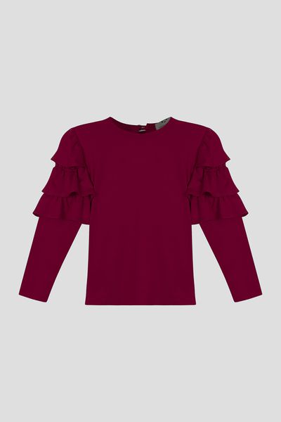 Blusa São Paulo Filha Vinho - Maison Antonella