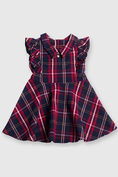 Vestido Lapônia Plaid Red - Maison Antonella