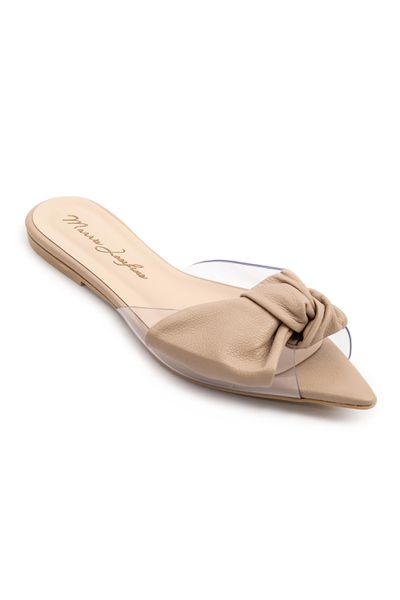 Mule Rasteira Lady Nude| Marrie Josefine 