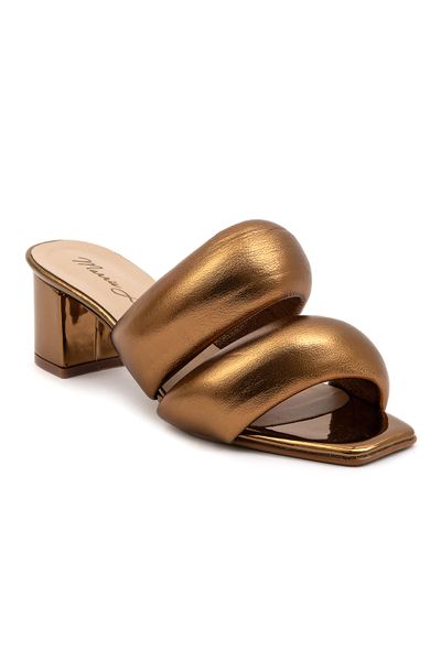  Tamanco Mag Block Puffer Bronze