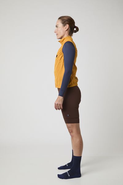 Colete Inverno Short - mostarda
