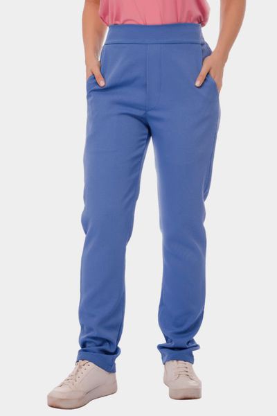 Calça Feminina Ana Basic Azul Claro