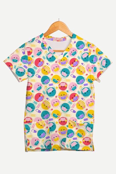 Blusa Estampada Emojis em Malha Confort
