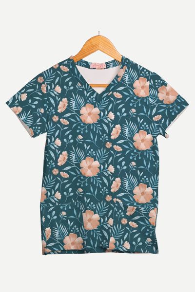 Blusa Estampada Canto de Verão em Malha Confort