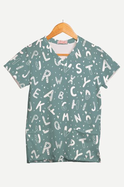 Blusa Estampada Letras Ref. letras01