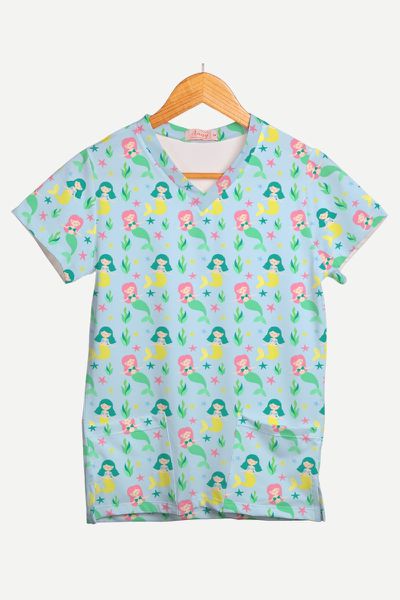 Blusa Estampada Sereia Ref. sereia02