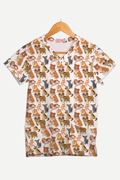 Blusa Estampada Dog Breeds em Malha Confort