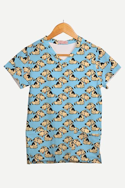 Blusa Estampada Céu de Patas em Malha Confort