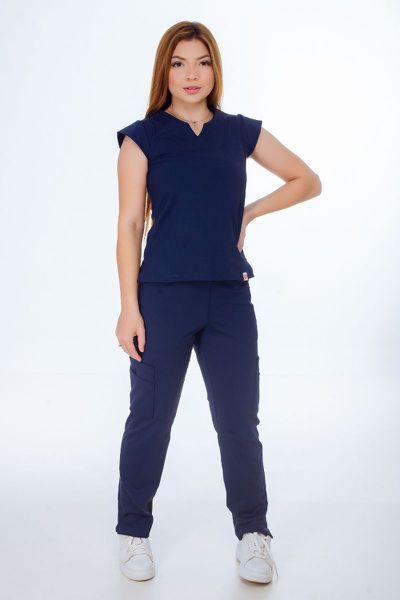 Scrub Hyper Azul Marinho