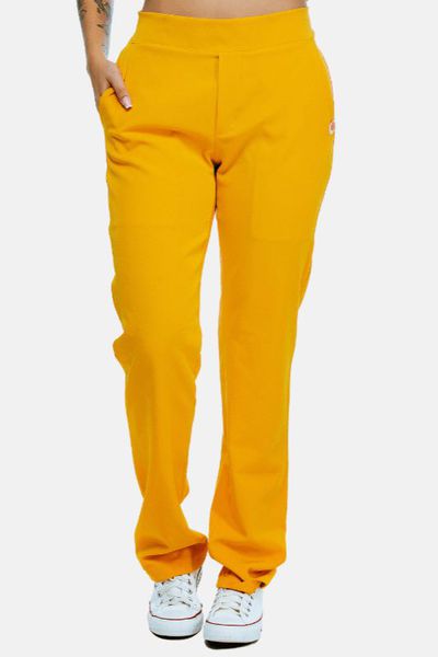 Calça Mostarda Ana Em Gabardine Premium Scrub