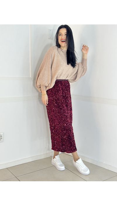 Blusa Morcego Rose - 039 - Belíssima Moda Evangélica