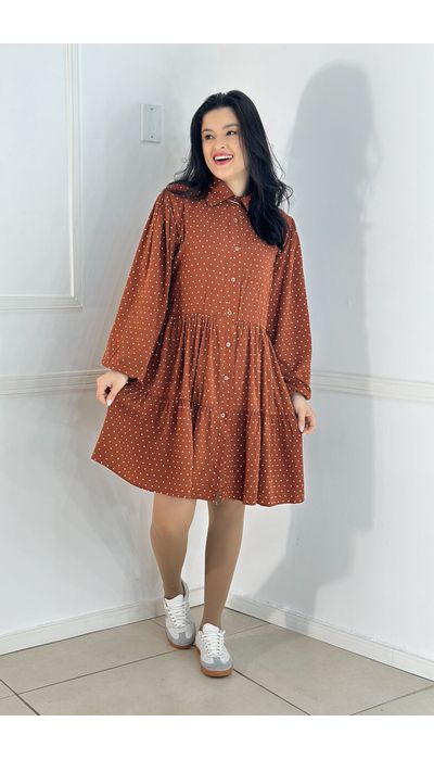 Vestido Bia - 067 - Belíssima Moda Evangélica