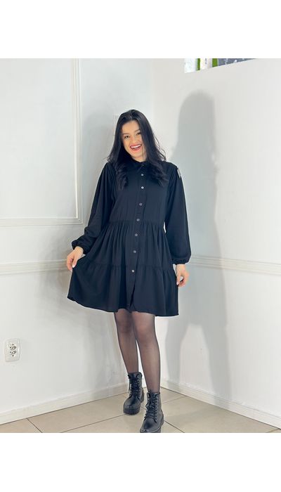 Vestido Bia - 068 - Belíssima Moda Evangélica