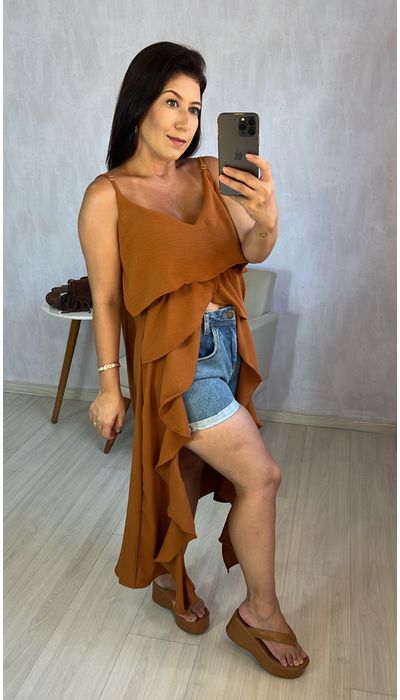 BLUSA BATA BOHO MARR... - KARINA CINTRA