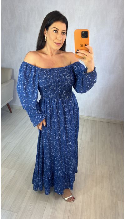 VESTIDO STELLA - AZU - KARINA CINTRA