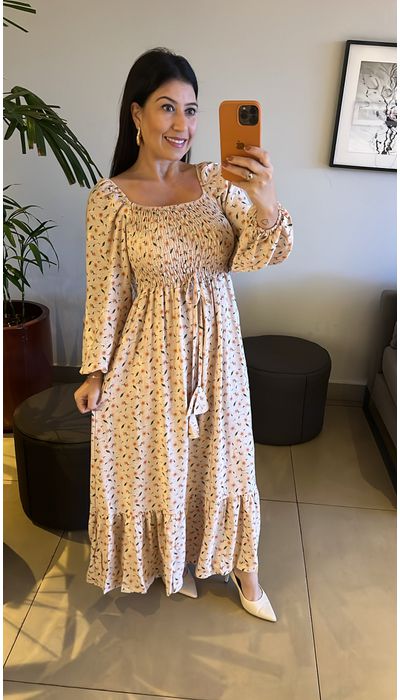 VESTIDO STELLA - NUD... - KARINA CINTRA