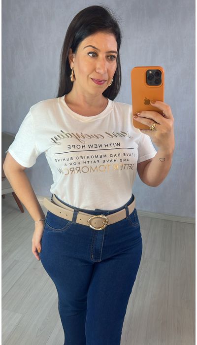 TSHIRT 100% ALGODÃO ... - KARINA CINTRA