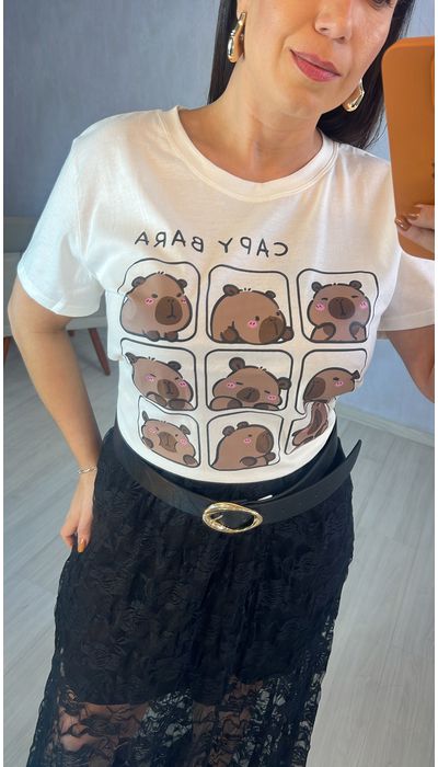 TSHIRT 100% ALGODÃO ... - KARINA CINTRA