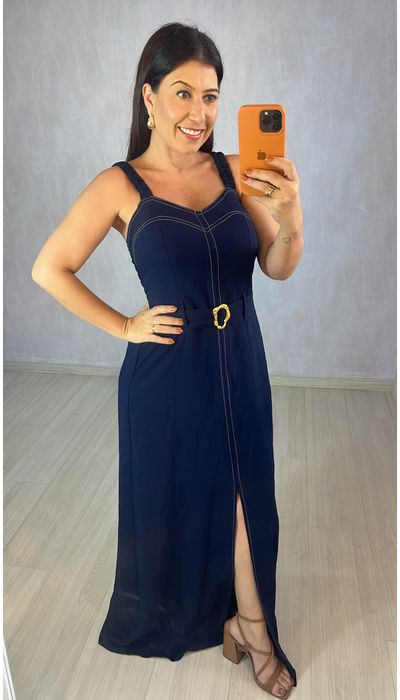 VESTIDO LONGO MARRAN... - KARINA CINTRA