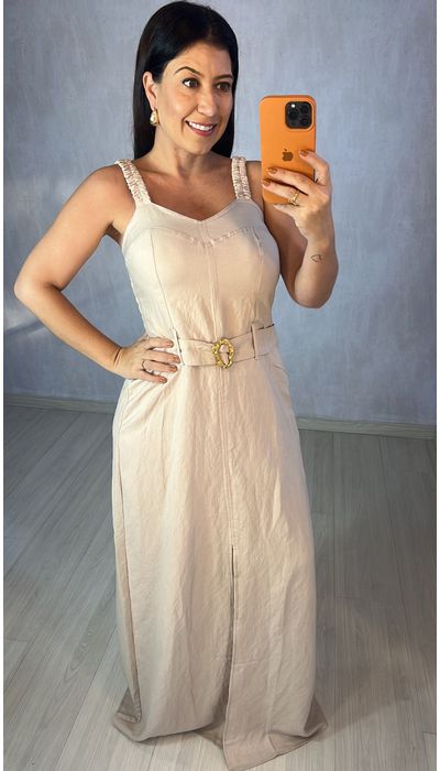 VESTIDO LONGO MARRAN... - KARINA CINTRA