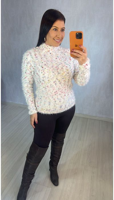 BLUSA MANGA LONGA TR... - KARINA CINTRA