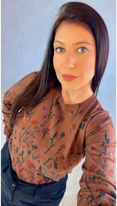 BLUSA CASHMERE MARROM