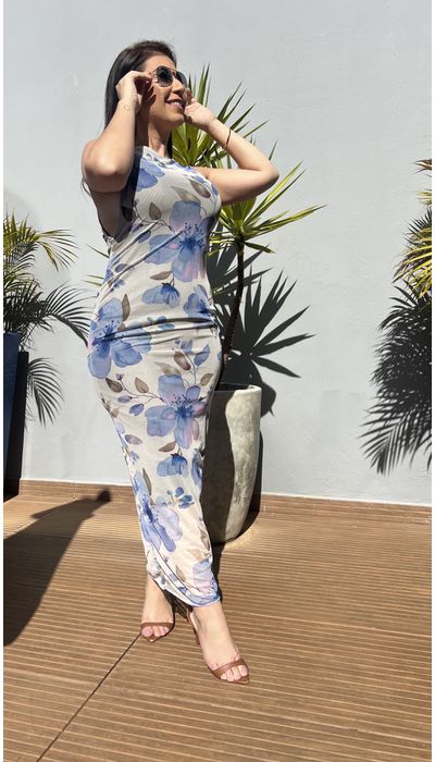 Vestido Laís Tule Fo... - KARINA CINTRA