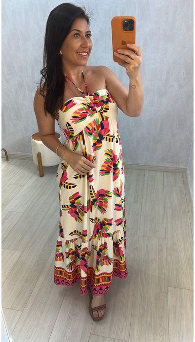 VESTIDO VIVI ARARA - KARINA CINTRA