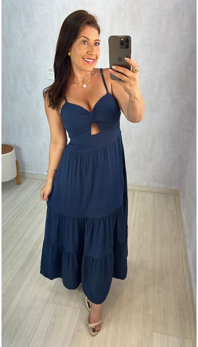 VESTIDO CAMILA - AZU... - KARINA CINTRA