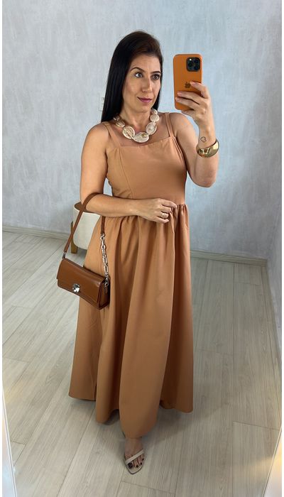 VESTIDO AMORA - NUDE... - KARINA CINTRA