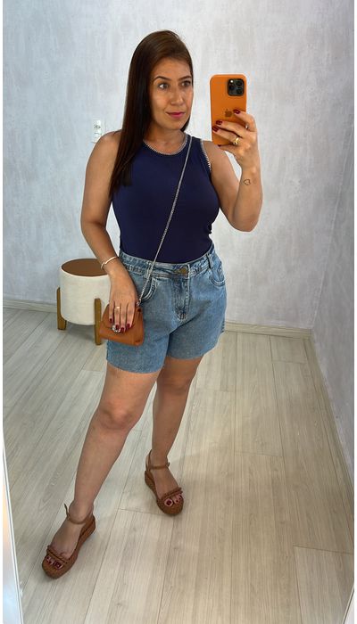 BLUSA ISIS - AZUL MA... - KARINA CINTRA