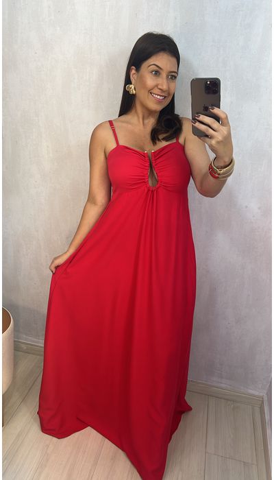VESTIDO MARI VERMELH - KARINA CINTRA
